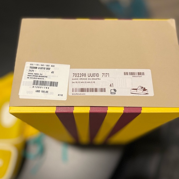 Gucci x Adidas Slides BRAND NEW SIZE 41 - Picture 6 of 11